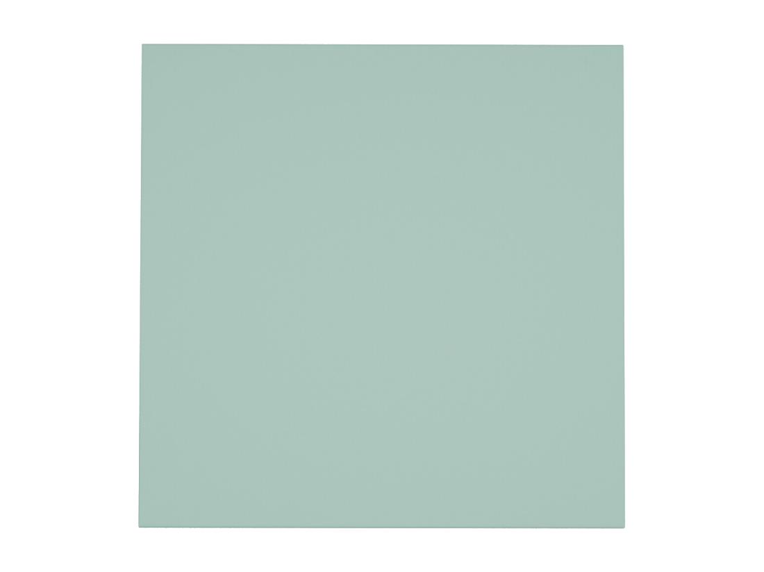 Vente Unique Table De Jardin Carrée L.120 Cm En Métal - Vert Amande - MIRMANDE De MYLIA