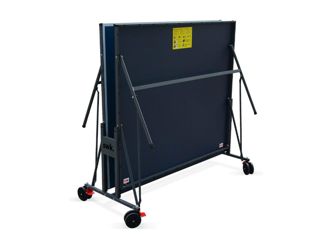 Vente Unique Table De Ping Pong INDOOR Bleue. Avec 2 Raquettes Et 3 Balles. Utilisation Intérieure + Housse En PVC