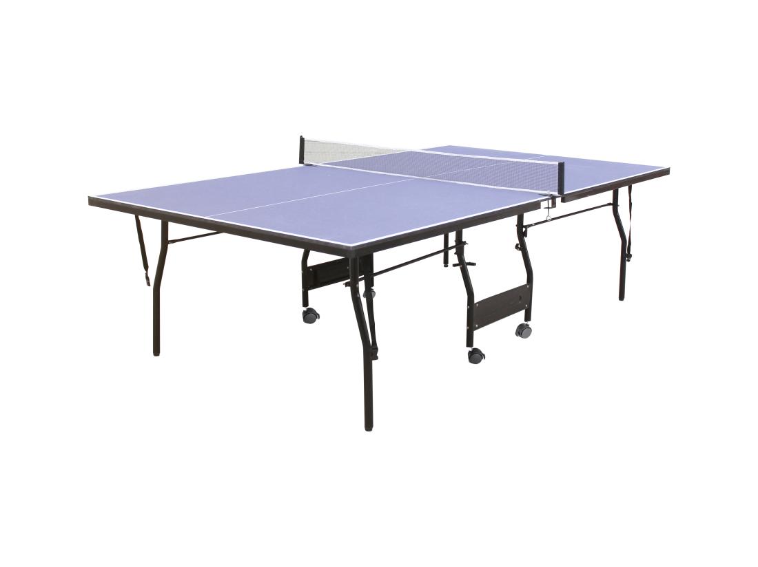 Vente Unique Table De Ping-pong Pliable à Roulettes Avec Accessoires - Bleu - L274 X P152.5 X H76 Cm - GARRY
