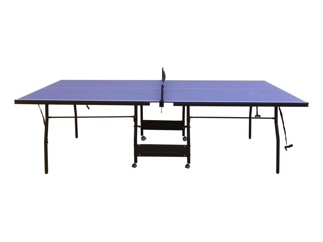 Vente Unique Table De Ping-pong Pliable à Roulettes Avec Accessoires - Bleu - L274 X P152.5 X H76 Cm - GARRY
