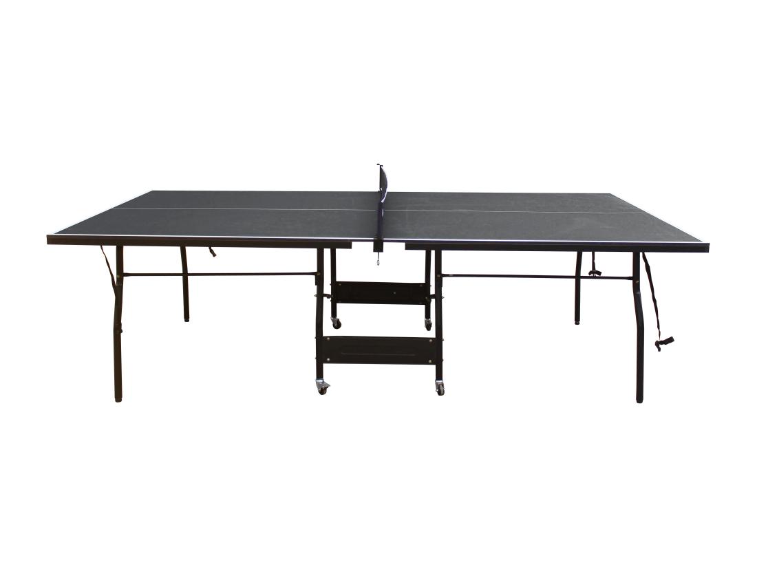 Vente Unique Table De Ping-pong Pliable à Roulettes Avec Accessoires - Gris Anthracite - L274 X P152.5 X H76 Cm - GARRY