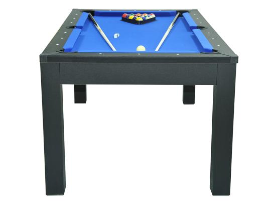 Vente Unique Table Transformable Noire - Billard & Ping-pong - L182 X L102 X H80 Cm - SOUSA
