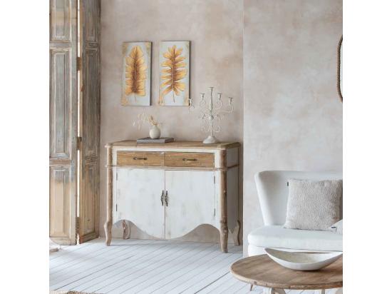 vente unique Tableau peint à la main avec relief or 30x60x2.5h