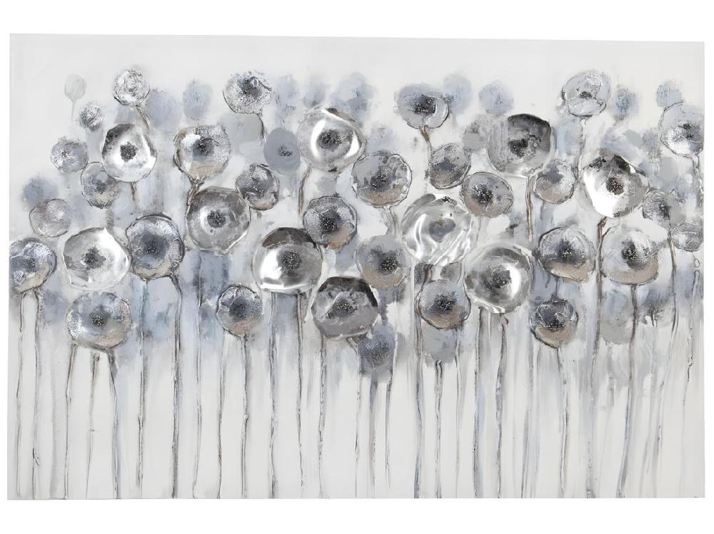 vente unique Tableau Toile murale peinte Bouquet 90 x 60 cm
