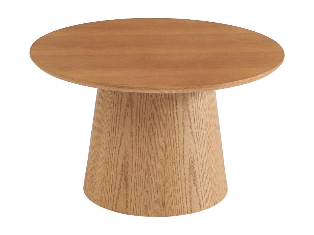 Vente Unique Tables Basses Gigognes Placage Chêne - Naturel Clair - PIARI
