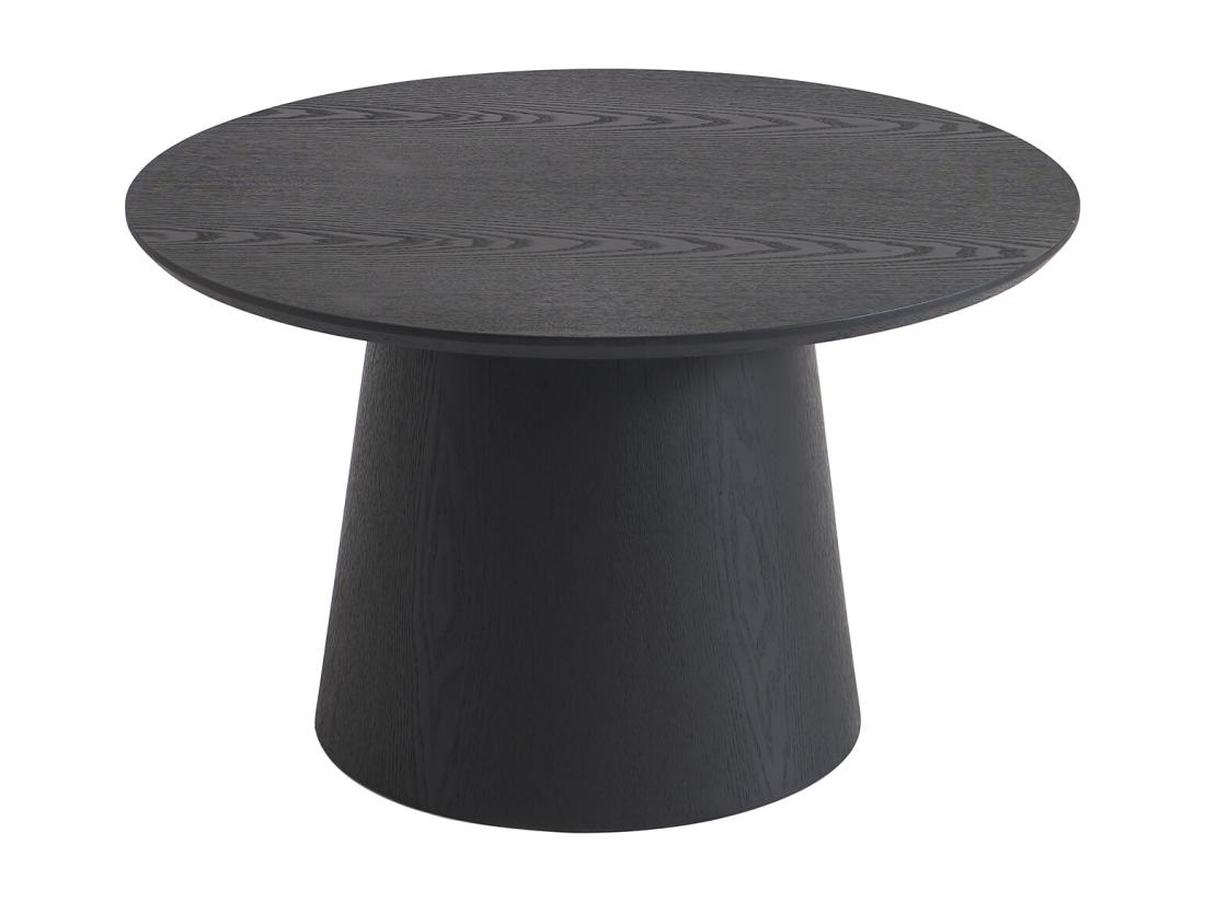 Vente Unique Tables Basses Gigognes Placage Chêne - Noir - PIARI
