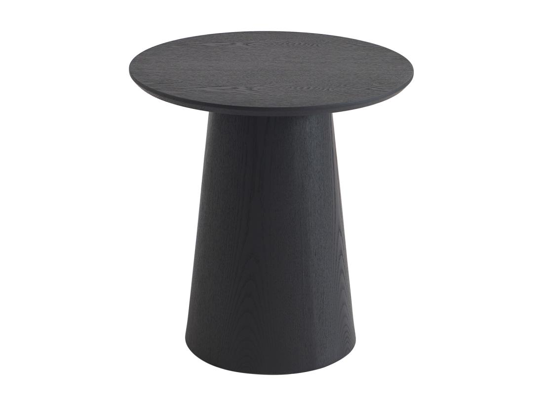 Vente Unique Tables Basses Gigognes Placage Chêne - Noir - PIARI