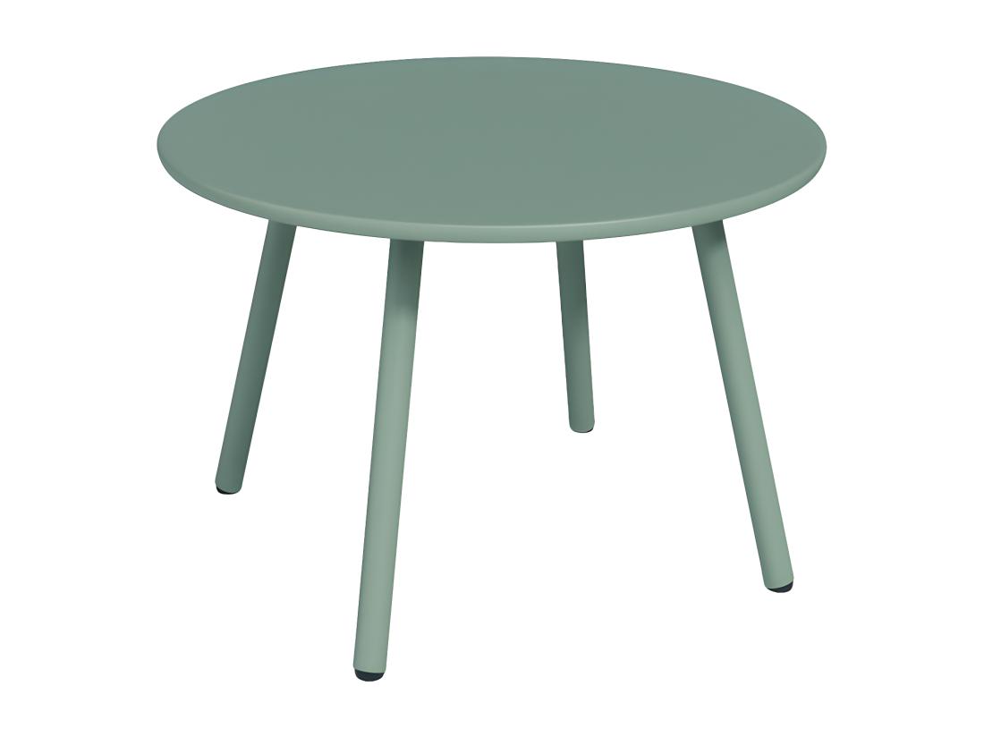 Vente Unique Tables Gigognes De Jardin En Métal - Vert Amande - MIRMANDE De MYLIA