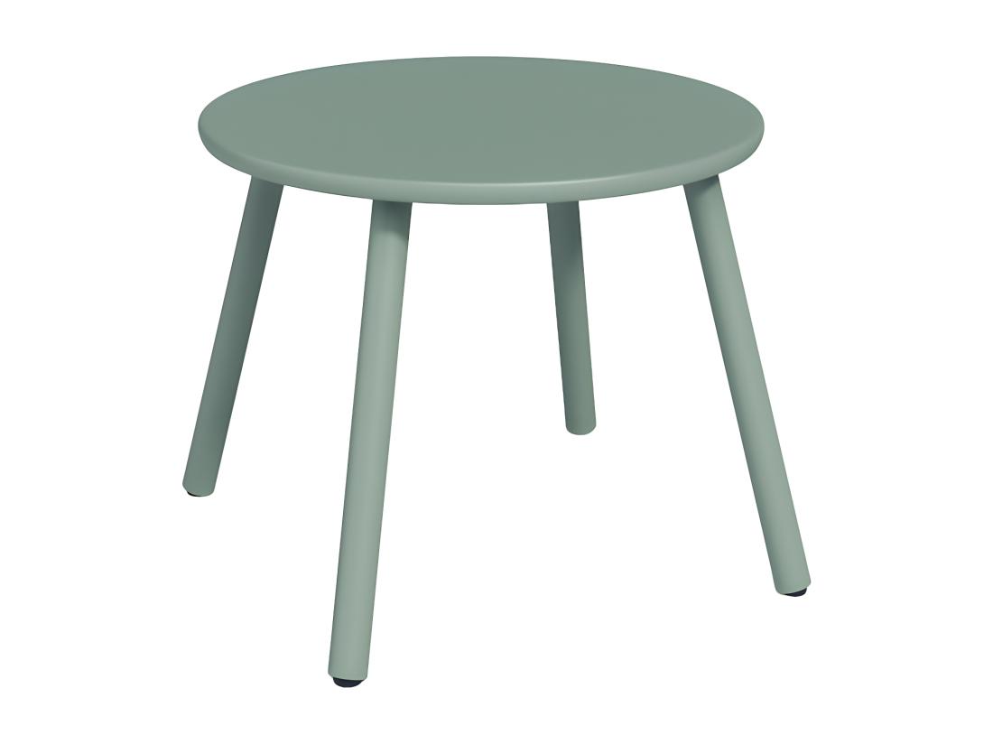 Vente Unique Tables Gigognes De Jardin En Métal - Vert Amande - MIRMANDE De MYLIA