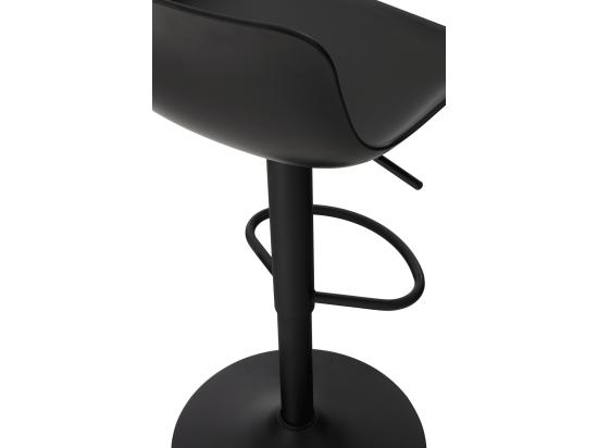 Vente Unique Tabouret De Bar - Plastique & Antique - Noir - Almada