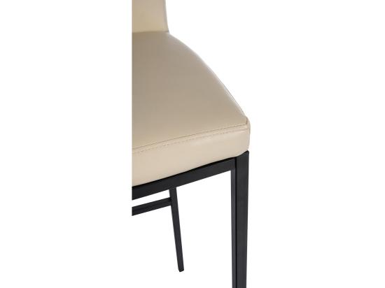 vente unique Tabouret de bar - Similicuir - Crème - Freeport