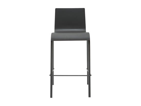 Vente Unique Tabourets De Bar Design Empilables Noirs H65 Cm (lot De 2) KUPA