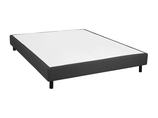 Vente Unique TAPIKIT - Sommier Tapissier Démontable 160x200cm 2x20 Lattes Anthracite