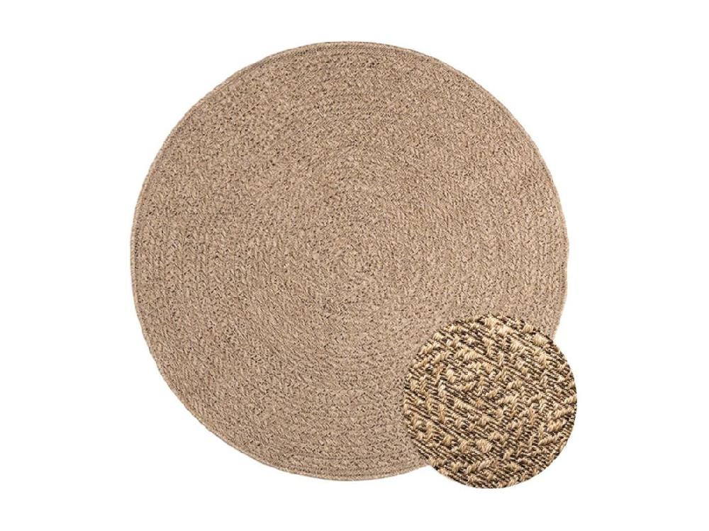 vente unique Tapis 120 cm aspect jute intérieur et extérieur
