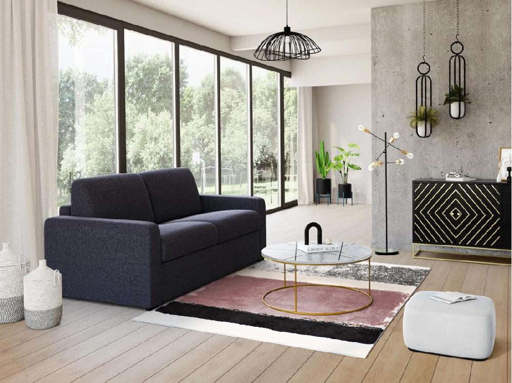 Vente Unique Tapis 160 X 230 Cm - Rose Gris Et Blanc - CAMDEN