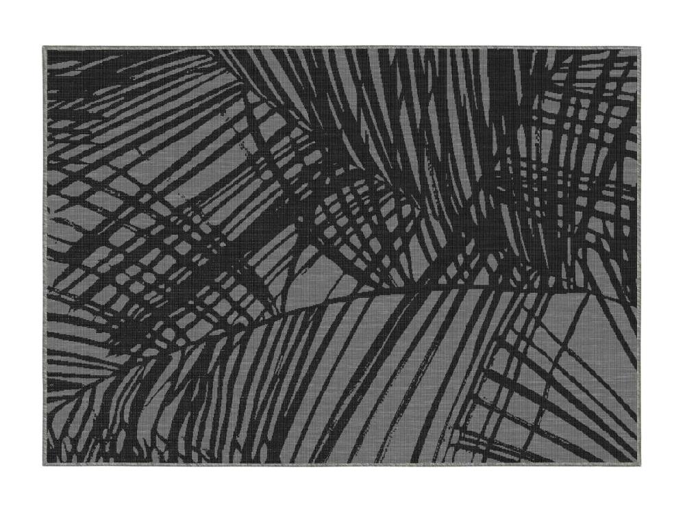 vente unique Tapis d'extérieur en polypropylène 200 x 290 cm noir