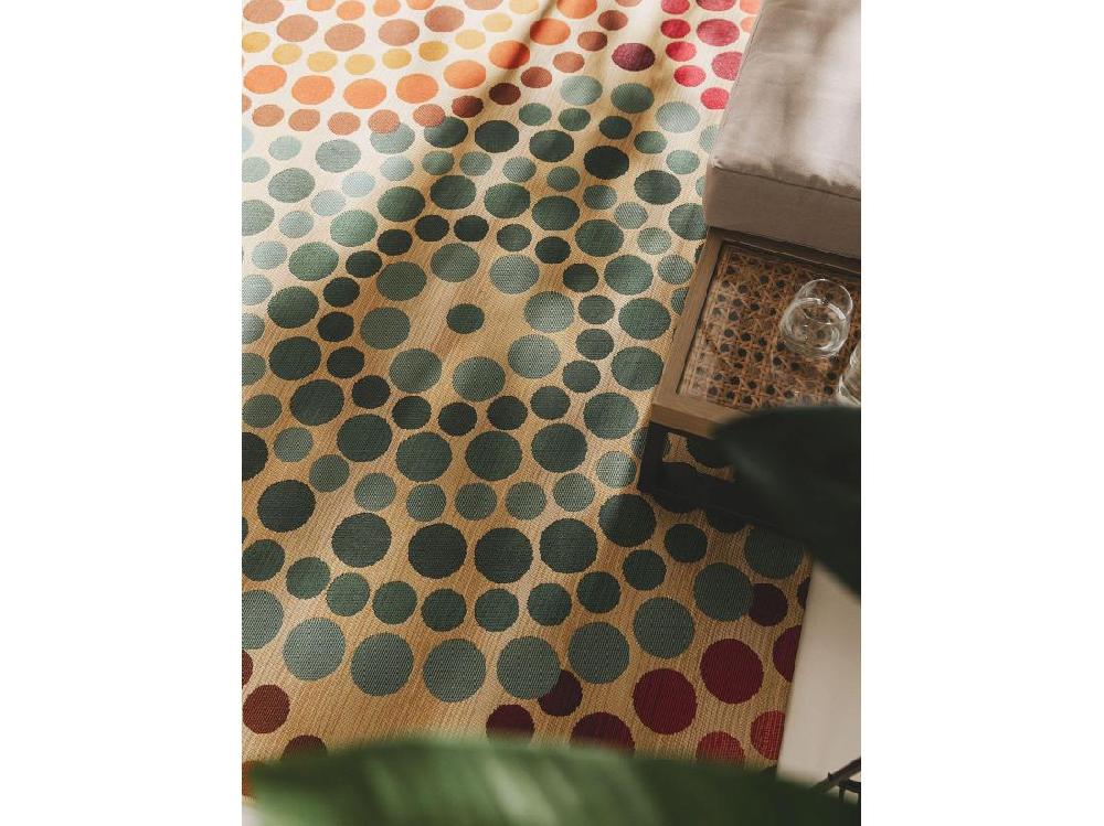 vente unique Tapis d'extérieur & intérieur Artis Beige/Multicouleur 80x165 cm