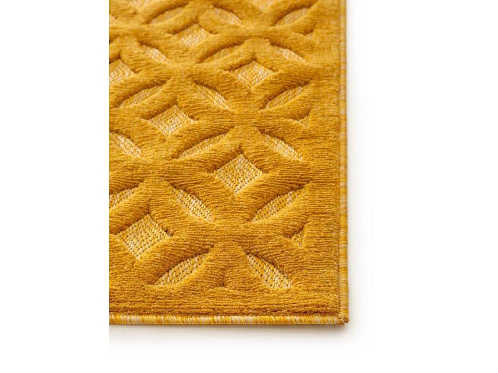 Vente Unique Tapis D'extérieur & Intérieur Bonte Jaune 200x290 Cm