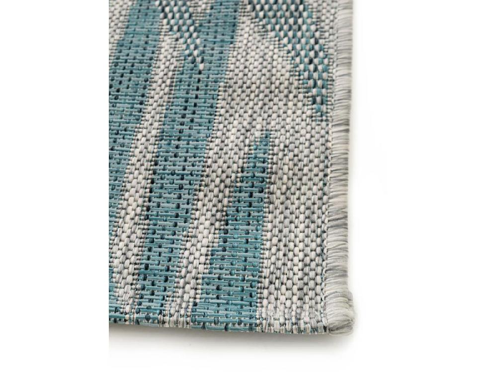 Vente Unique Tapis D'extérieur & Intérieur Cleo Bleu 200x300 Cm
