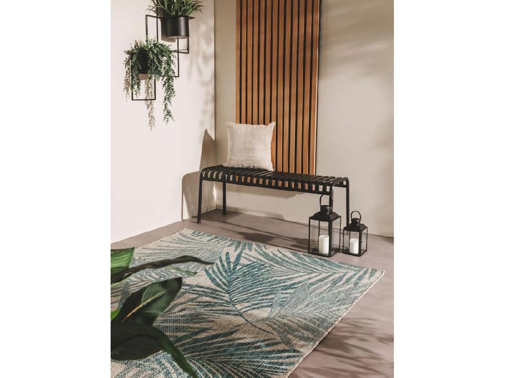 vente unique Tapis d'extérieur & intérieur Cleo Bleu 200x300 cm