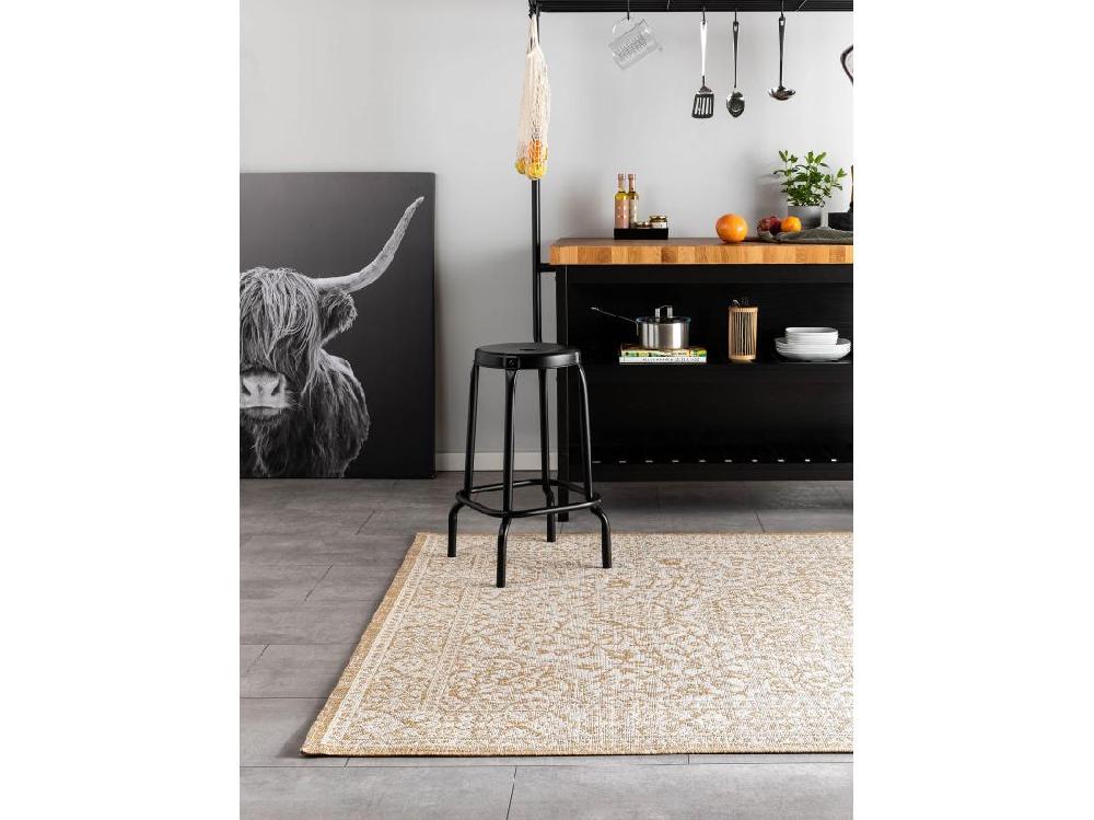 vente unique Tapis d'extérieur & intérieur Cleo Crème/Beige 160x230 cm