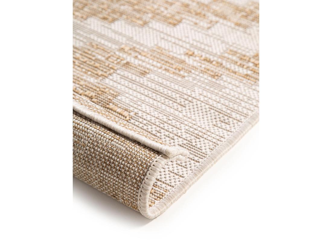 Vente Unique Tapis D'extérieur & Intérieur Cleo Crème/Beige 200x290 Cm