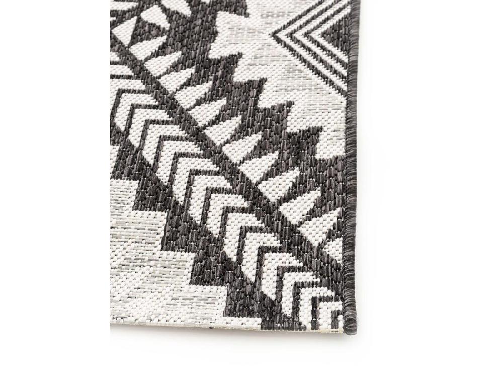 Vente Unique Tapis D'extérieur & Intérieur Cleo Noir 160x230 Cm