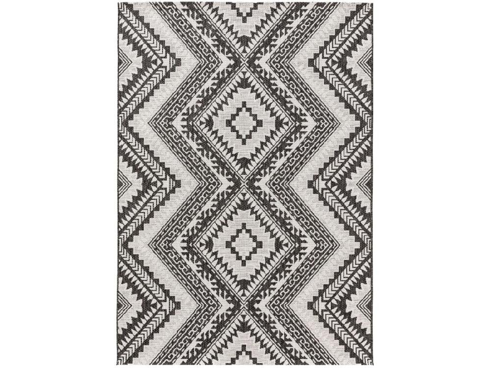 vente unique Tapis d'extérieur & intérieur Cleo Noir 160x230 cm