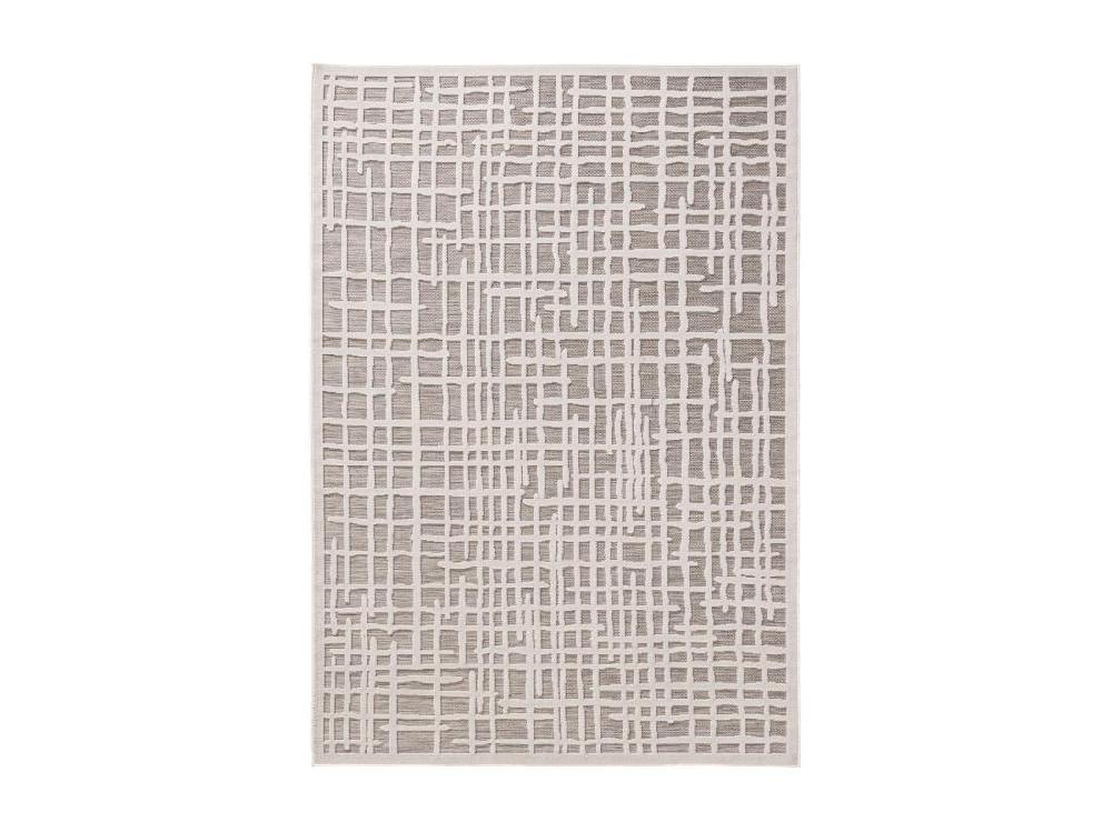 Vente Unique Tapis D'extérieur & Intérieur Flora Beige 120x170 Cm
