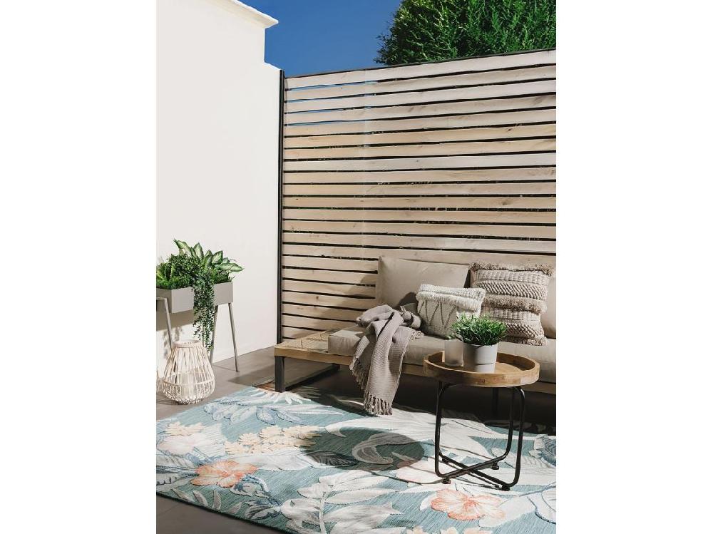 Vente Unique Tapis D'extérieur & Intérieur Flora Multicouleur 120x170 Cm