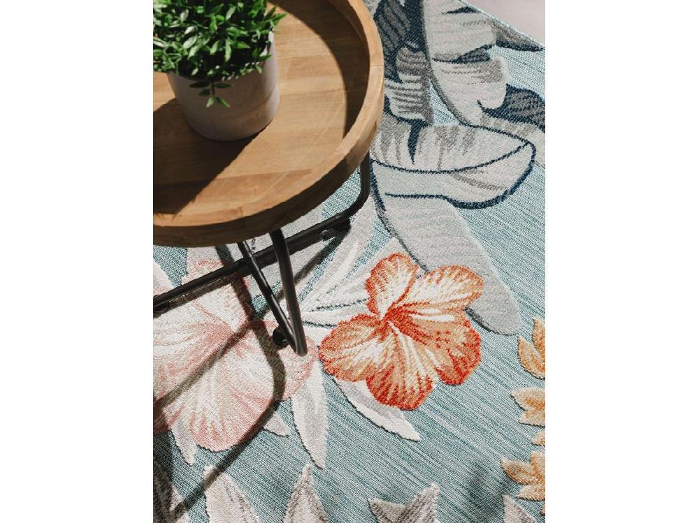 Vente Unique Tapis D'extérieur & Intérieur Flora Multicouleur 120x170 Cm
