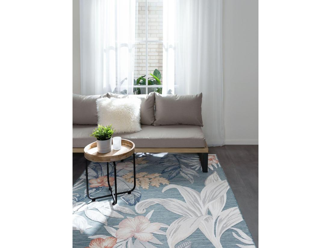 Vente Unique Tapis D'extérieur & Intérieur Flora Multicouleur 200x300 Cm