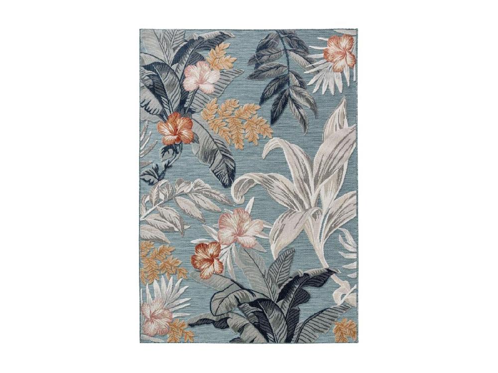 vente unique Tapis d'extérieur & intérieur Flora Multicouleur 200x300 cm