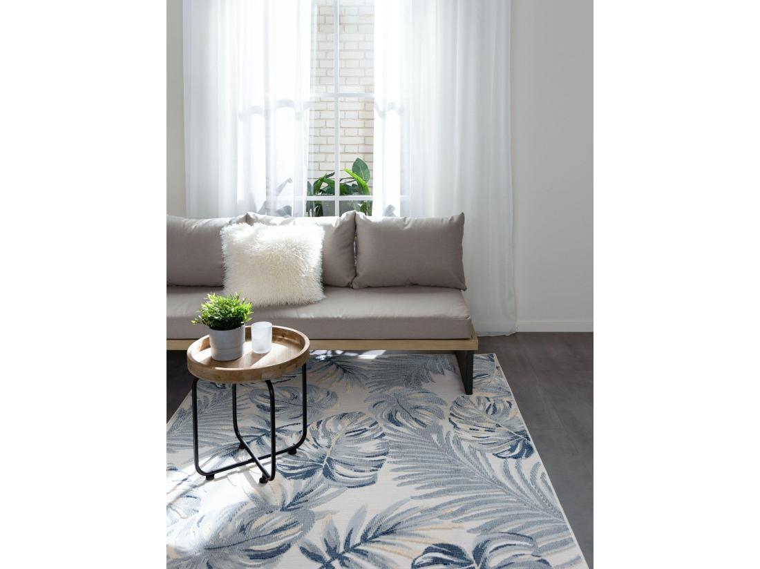 vente unique Tapis d'extérieur & intérieur Flora Multicouleur 200x300 cm