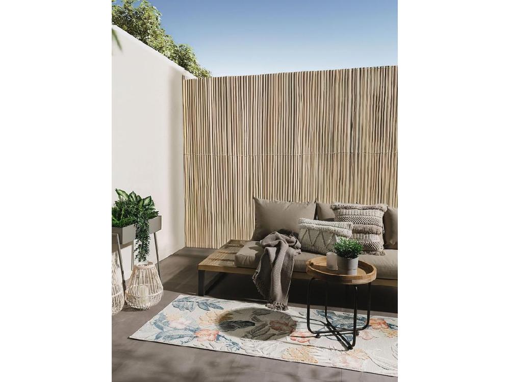 vente unique Tapis d'extérieur & intérieur Flora Multicouleur 80x250 cm