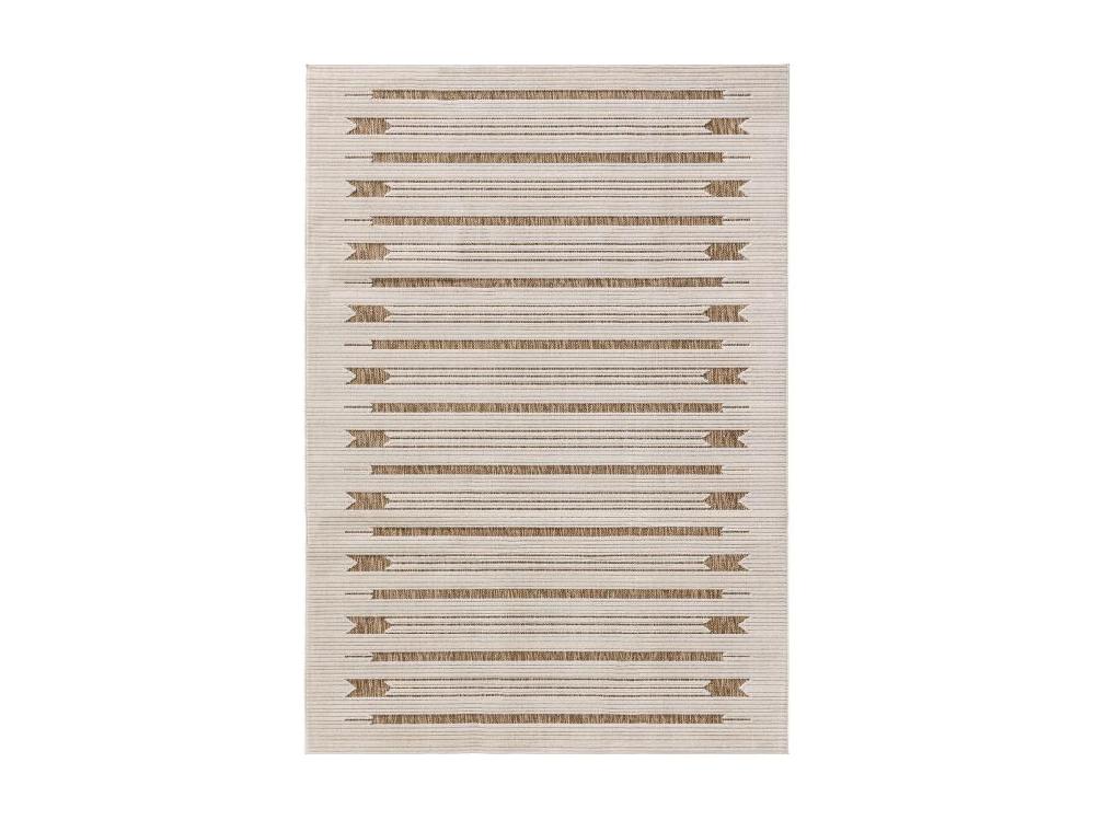 Vente Unique Tapis D'extérieur & Intérieur Kaleo Crème/Beige 140x200 Cm