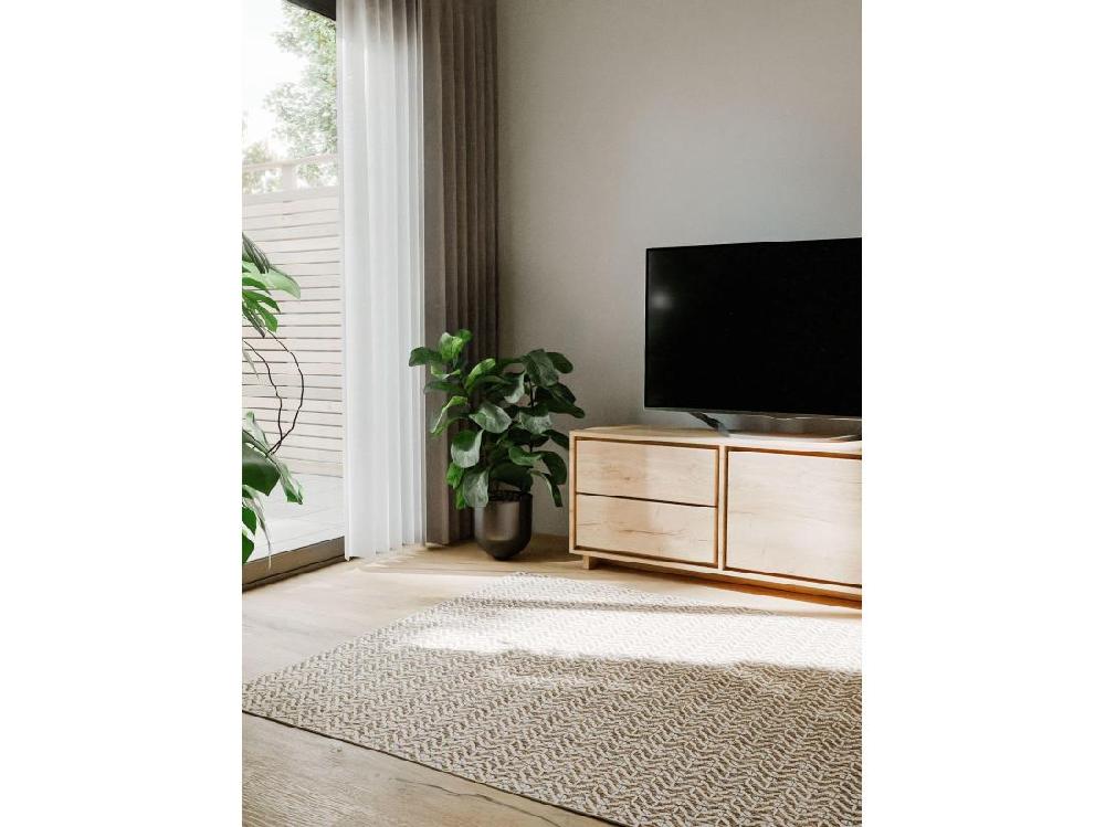 vente unique Tapis d'extérieur & intérieur Kaleo Crème/Beige 140x200 cm