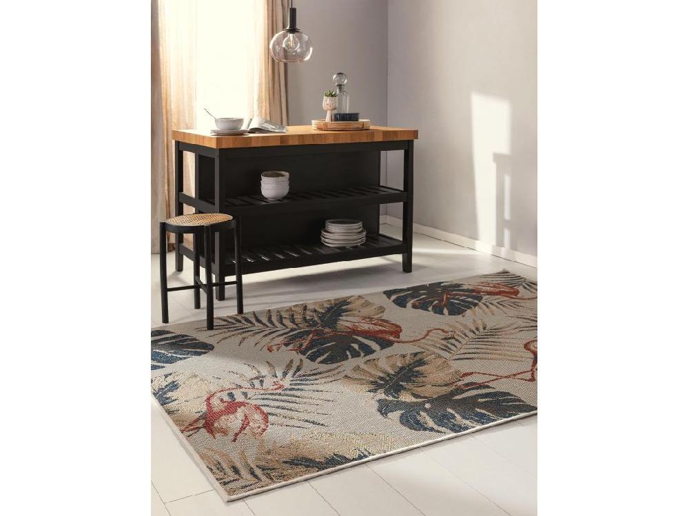 Vente Unique Tapis D'extérieur & Intérieur Mirena Multicouleur 120x170 Cm