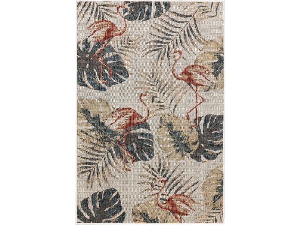Vente Unique Tapis D'extérieur & Intérieur Mirena Multicouleur 120x170 Cm