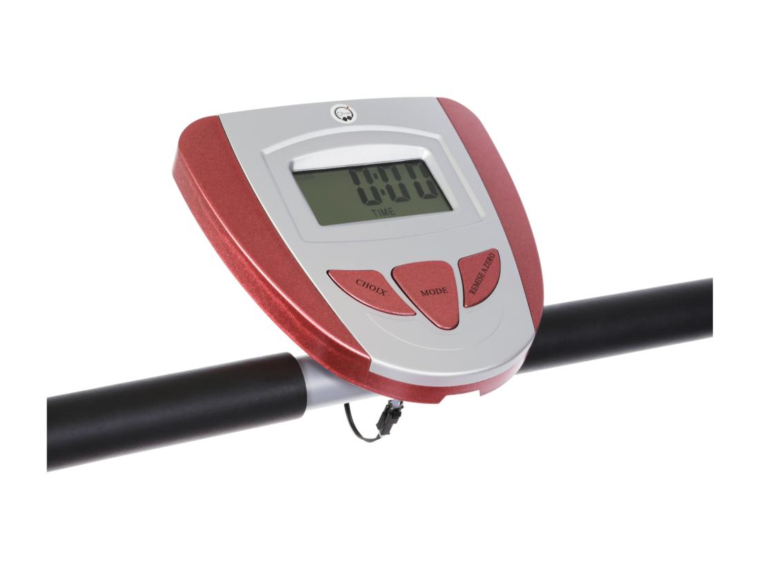 Vente Unique Tapis De Course Magnétique Avec Bras 2 En 1 - O'Fitness - Maison/Appartement - Compteur 5 Fonctions