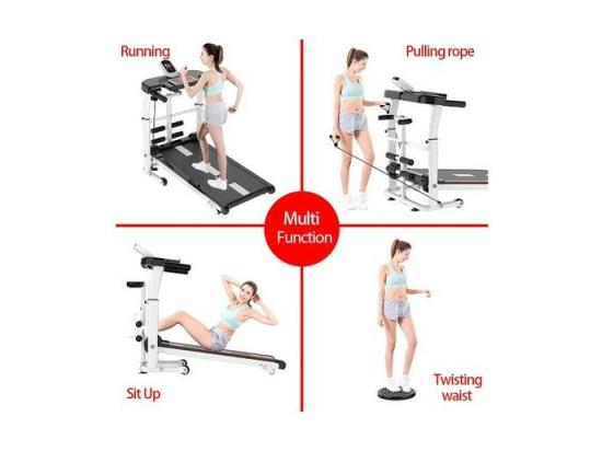 Vente Unique Tapis De Course Multifonctions Et Pliable Noir 1555 De La Marque Jocca