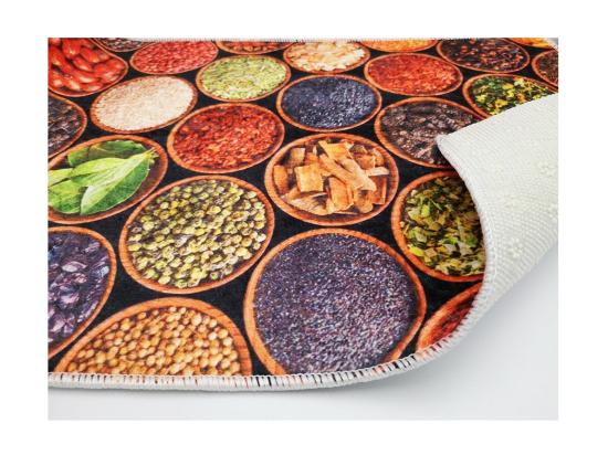 Vente Unique Tapis De Cuisine 50x180 Cm Polyester Kitch Misir