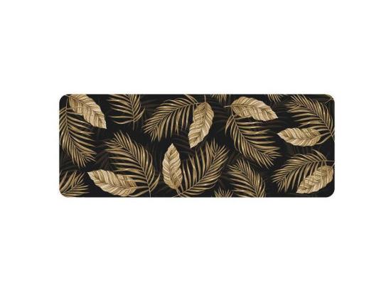 vente unique Tapis de Cuisine "Goldena" 45x120cm Noir & Or