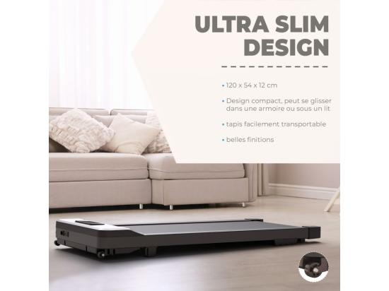 vente unique Tapis de marche compact - 120x54x12 cm- Ultra Slim -12 programmes