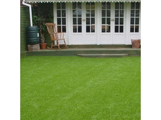 vente unique Tapis de pelouse synthétique fausse herbe artificielle 20 MM 1x5 MT 48701
