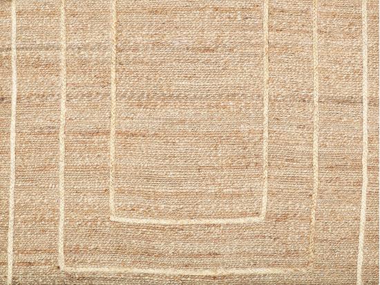 Vente Unique Tapis En Jute Tissé à La Main NAIDA - 160 X 230 Cm - Coloris Naturel
