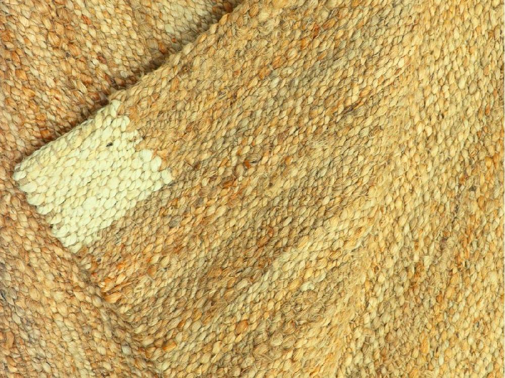 Vente Unique Tapis En Jute Tissé Main - 160 X 230 Cm - Naturel - ARAYA