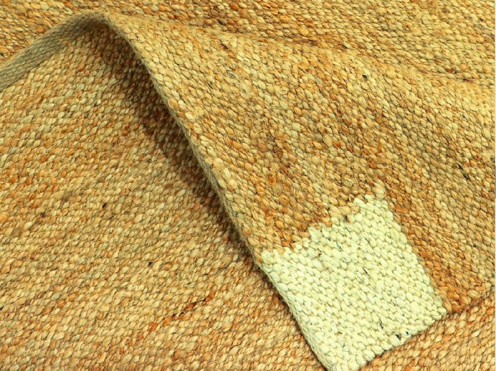 Vente Unique Tapis En Jute Tissé Main - 200 X 290 Cm - Naturel - ARAYA