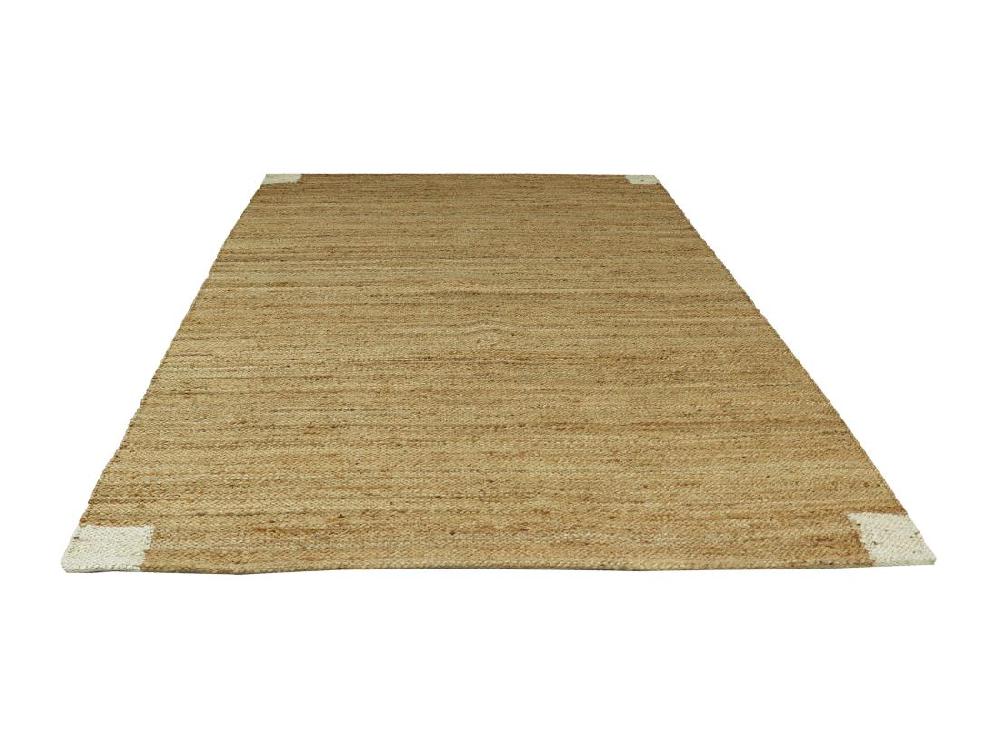 Vente Unique Tapis En Jute Tissé Main - 200 X 290 Cm - Naturel - ARAYA