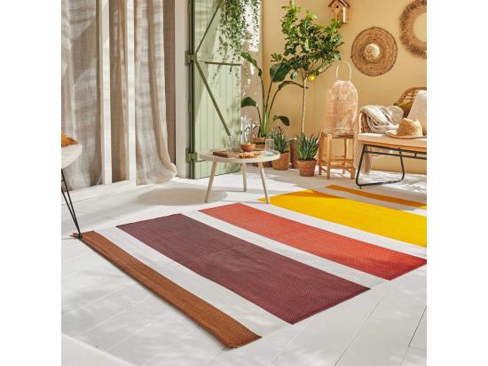 vente unique Tapis extérieur en polypropylène Spargi 1744 orange 180 x 280 cm